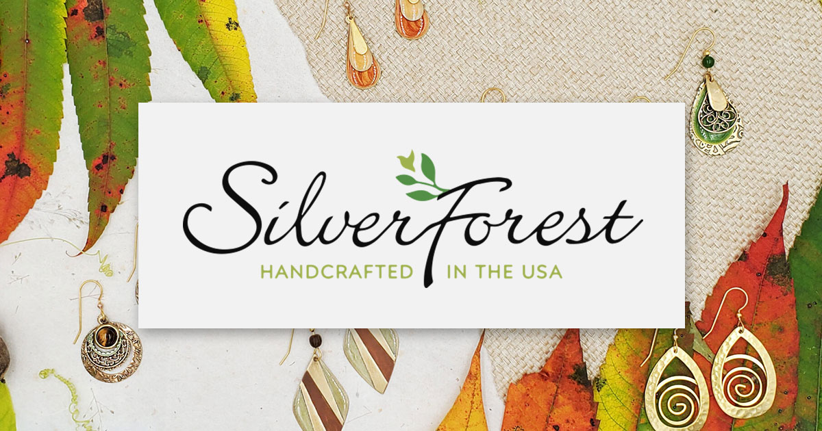 Silver Forest Earrings